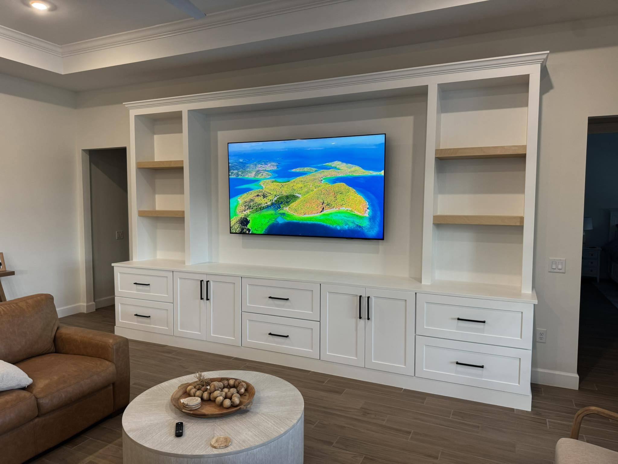 Custom Entertainment Console