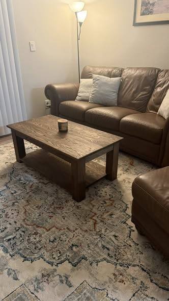 White Oak Fluted Pedestal Dining Table